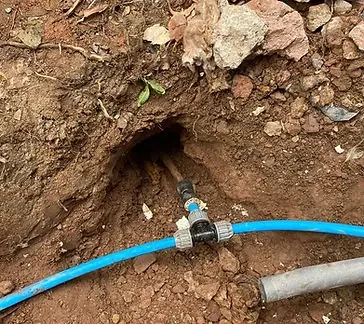 Water mains leak being investigated at a residential property in Birmingham