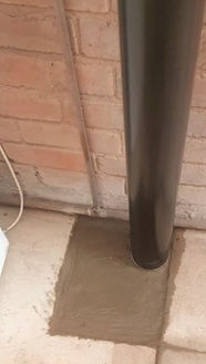 Completed drain repair